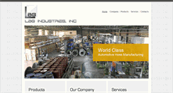 Desktop Screenshot of lbgindustries.com